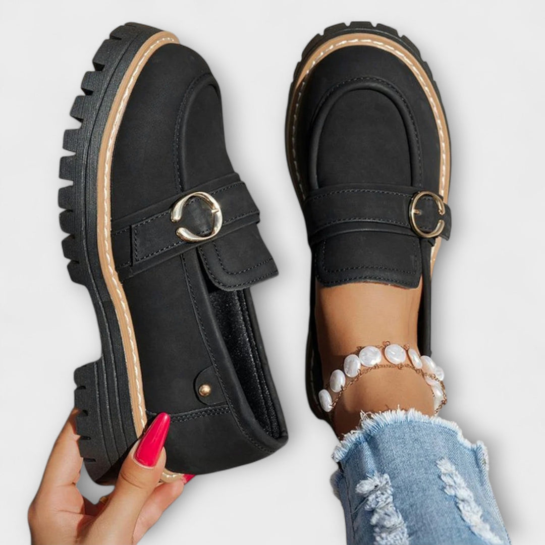 Lora – Mocassins informels à bout rond