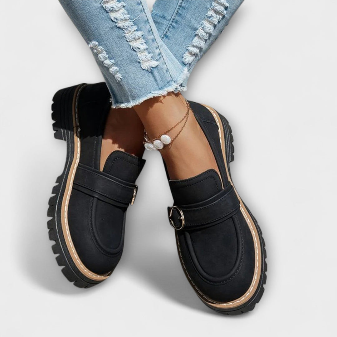 Lora – Mocassins informels à bout rond