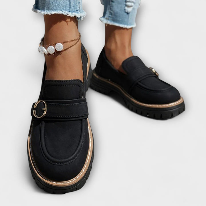 Lora – Mocassins informels à bout rond