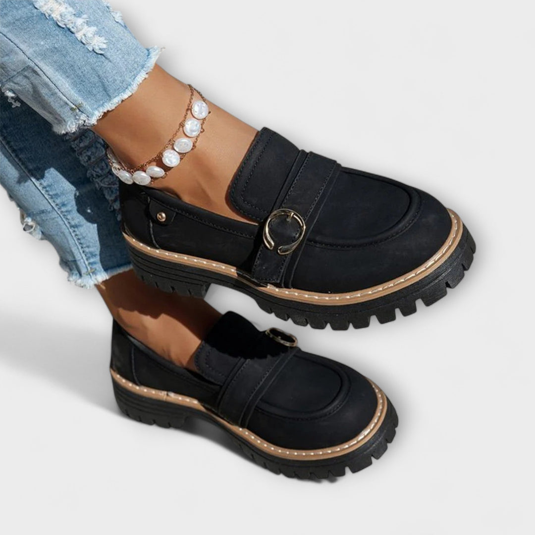 Lora – Mocassins informels à bout rond