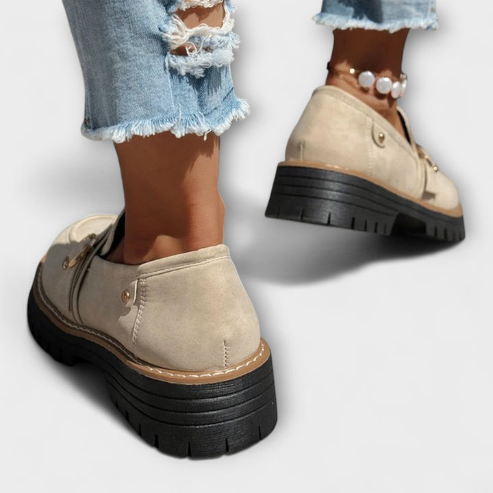 Lora – Mocassins informels à bout rond