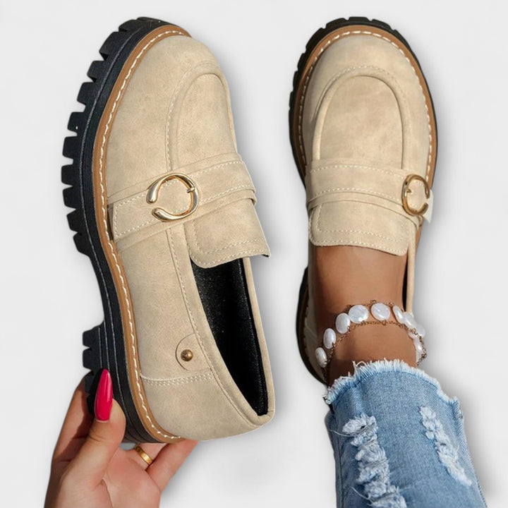 Lora – Mocassins informels à bout rond