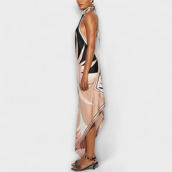 Ivy - Robe satin unique à bretelles