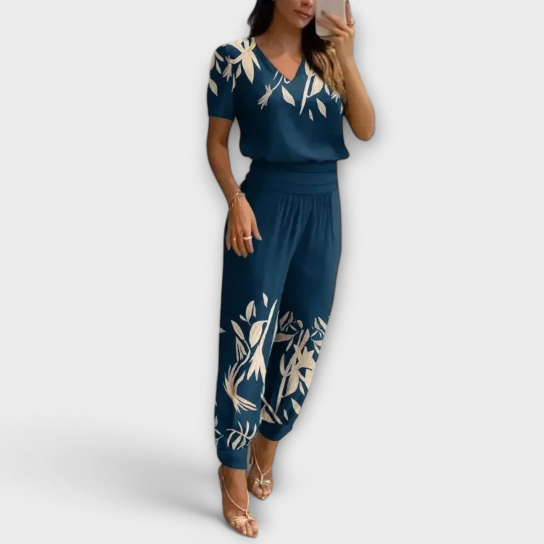 Irmelin – Ensemble élégant avec top et pantalons