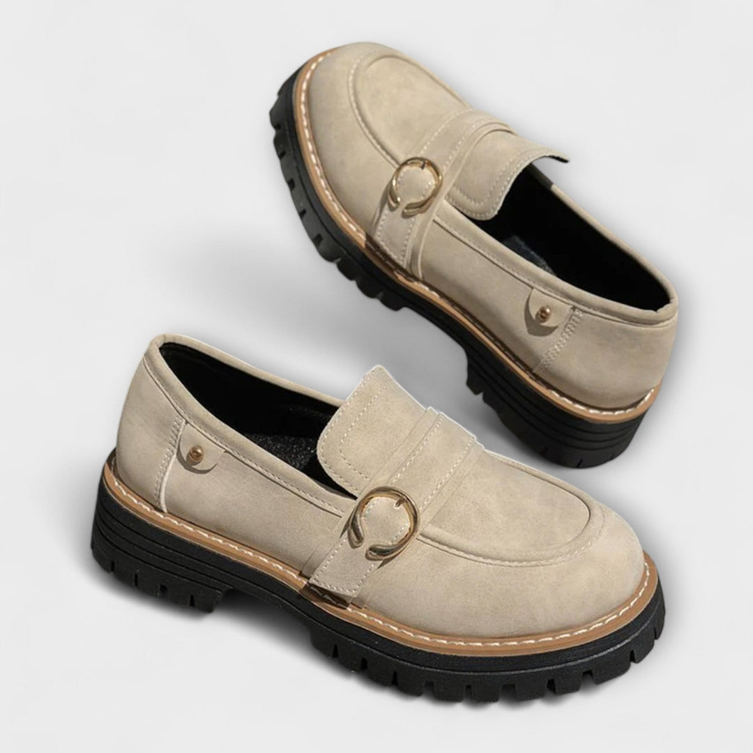 Lora – Mocassins informels à bout rond