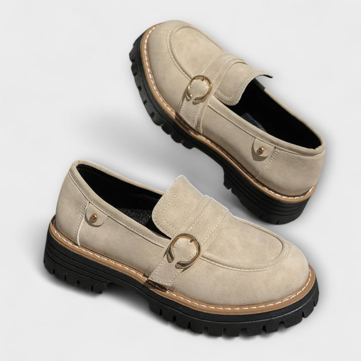Lora – Mocassins informels à bout rond