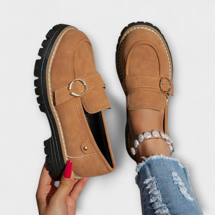 Lora – Mocassins informels à bout rond