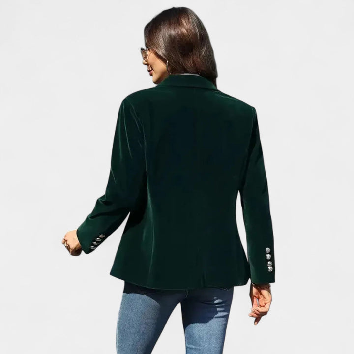 Andrea – Veste en velours