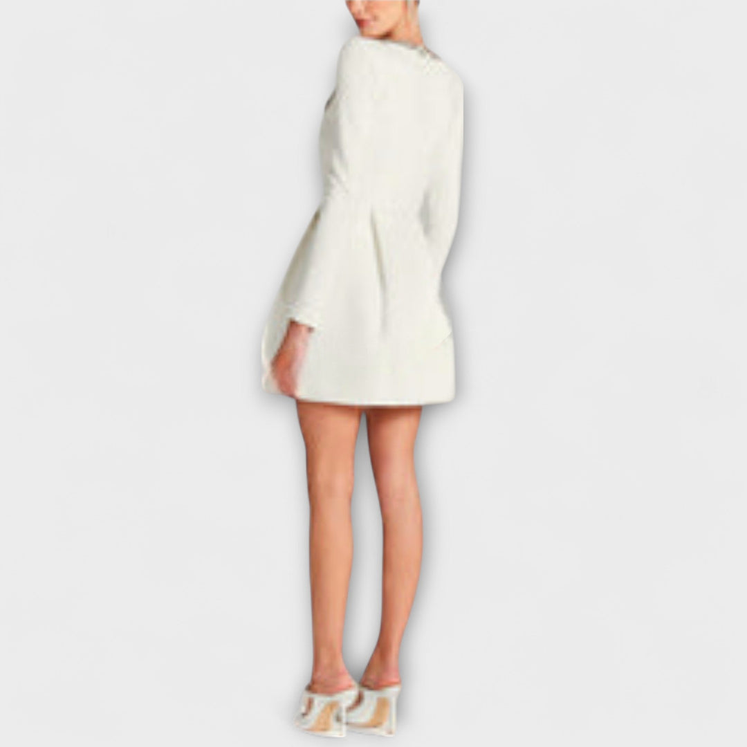 Wren - Robe mini en velours avec ornements