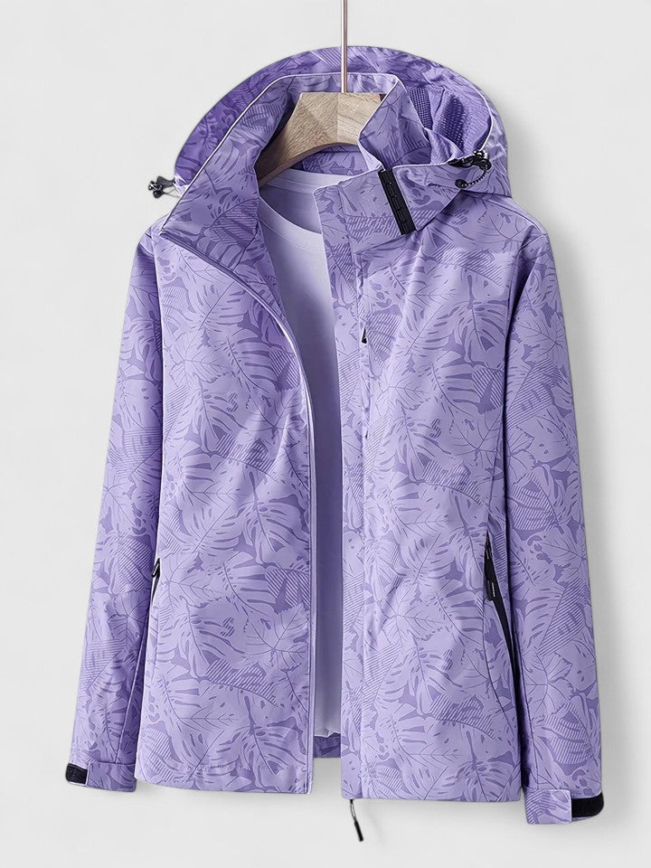 Thanyelle – Veste élégante avec imprimé botanique
