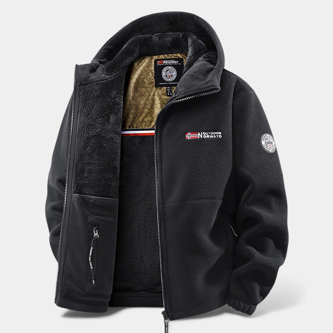 Václav – Veste d'hiver avec doublure en polaire thermique
