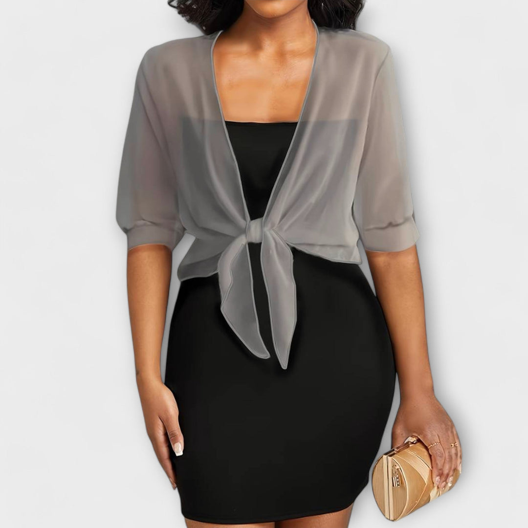 Olivia - Blouse à devant ouvert