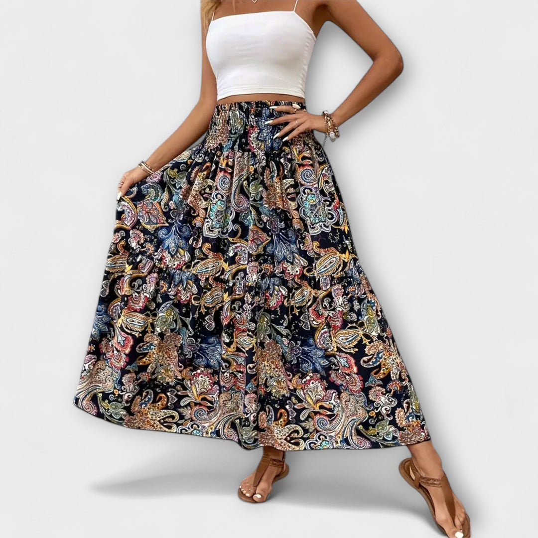 Jupe confortable avec motif