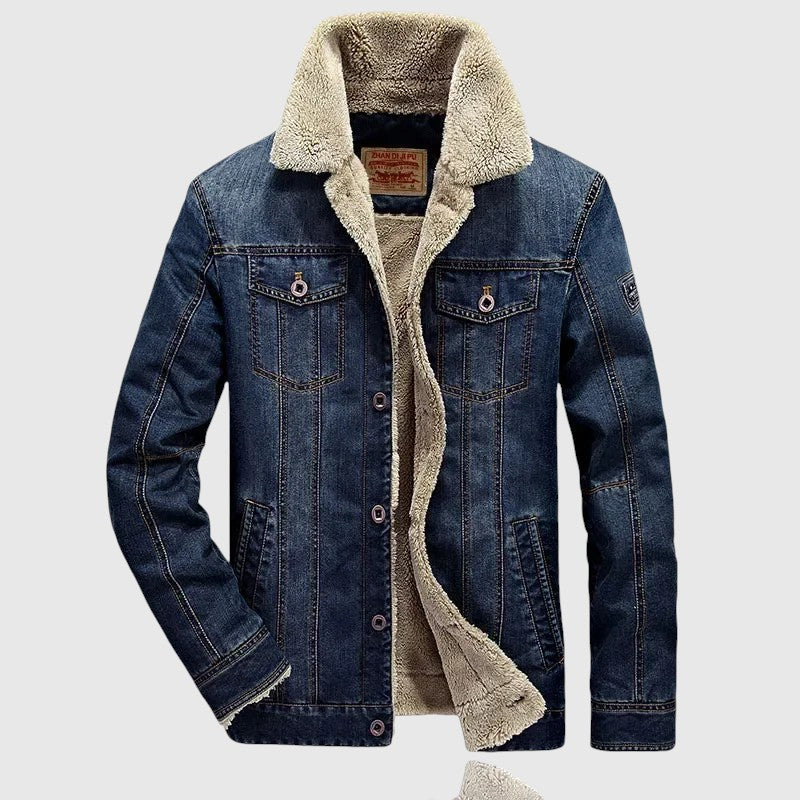 Bohumil - Veste en jean avec doublure intérieure