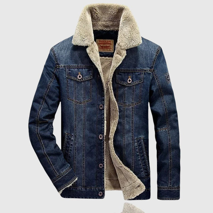 Bohumil - Veste en jean avec doublure intérieure