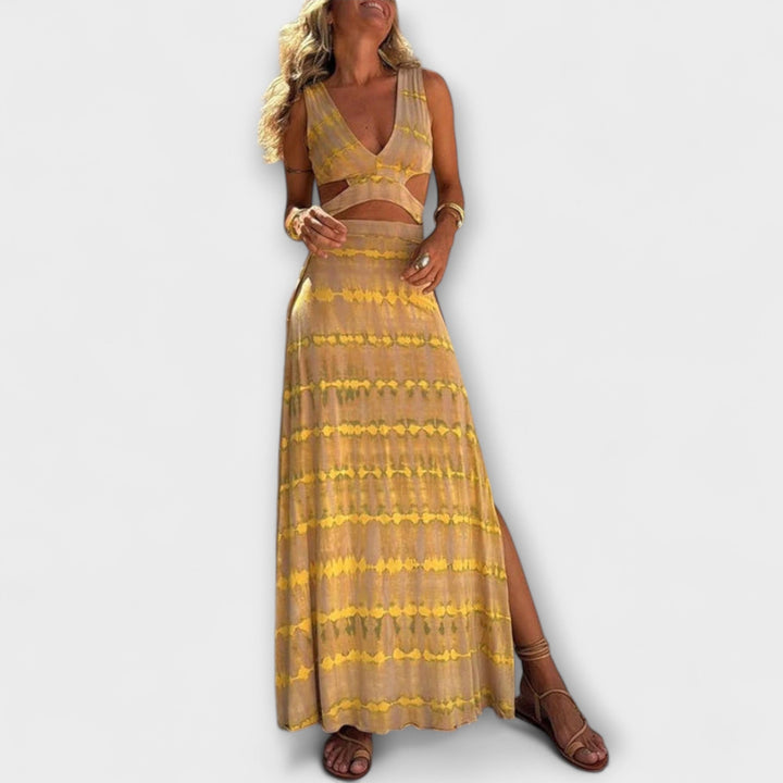 Ella - Robe à Découpe Tie-Dye Eleanor