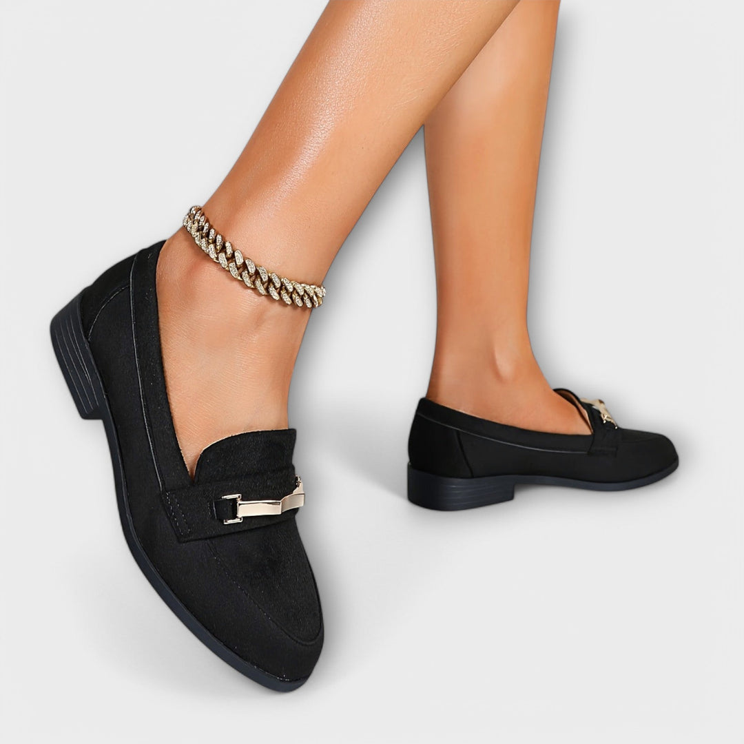Loafers en flanelle