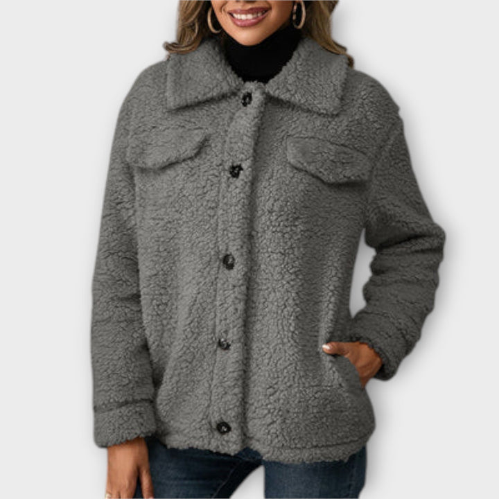 Lucy - Veste teddy chaude