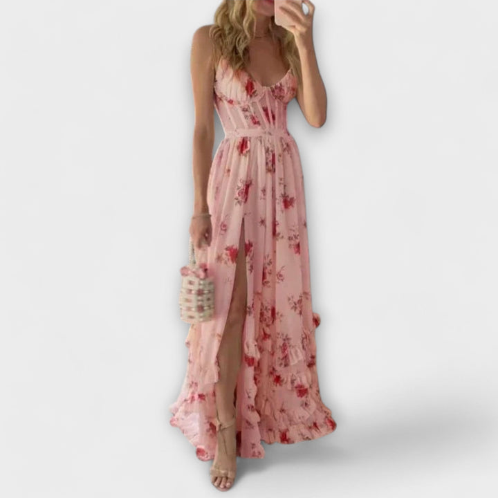 Hazel - Robe à motif floral
