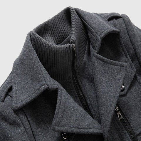 Lukáš – Veste d'hiver à double couche pour homme