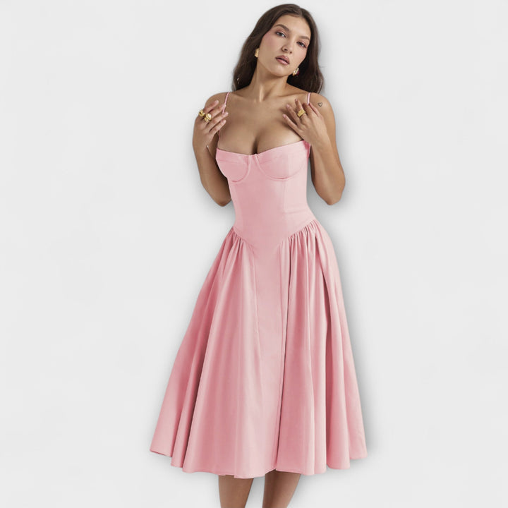 Rosalie - Robe corset élégante sans manches