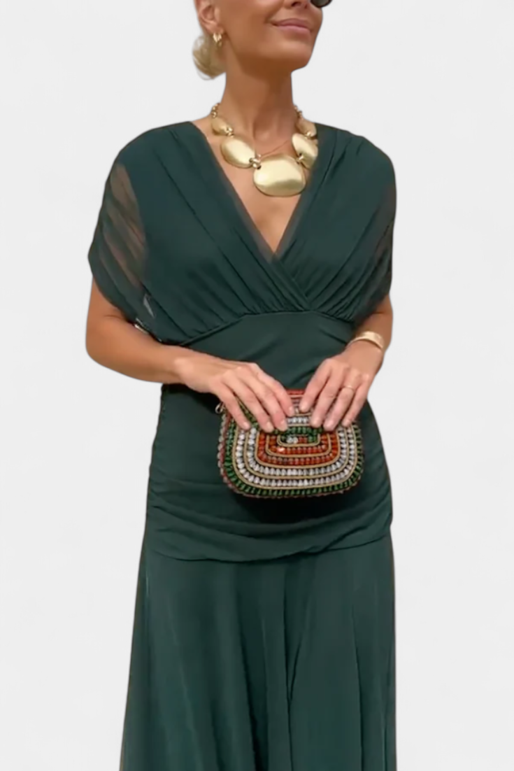 Eryzziah – Robe élégante avec imprimé floral