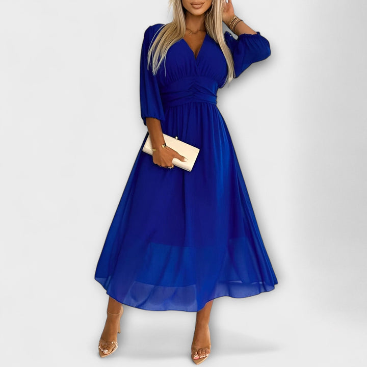 Nia - Robe Wrap Élégante
