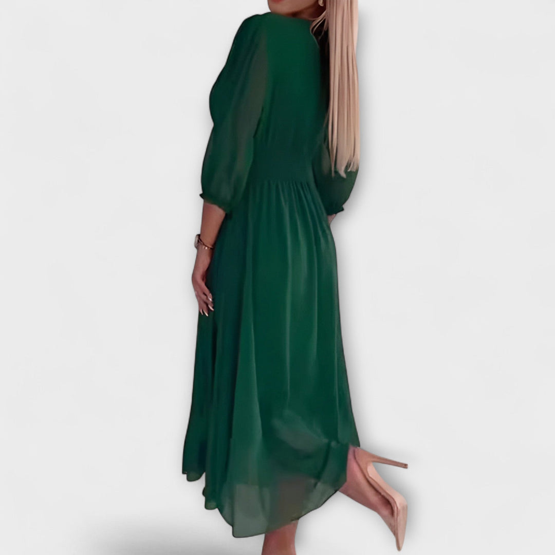 Nia - Robe Wrap Élégante