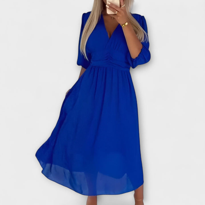 Nia - Robe Wrap Élégante