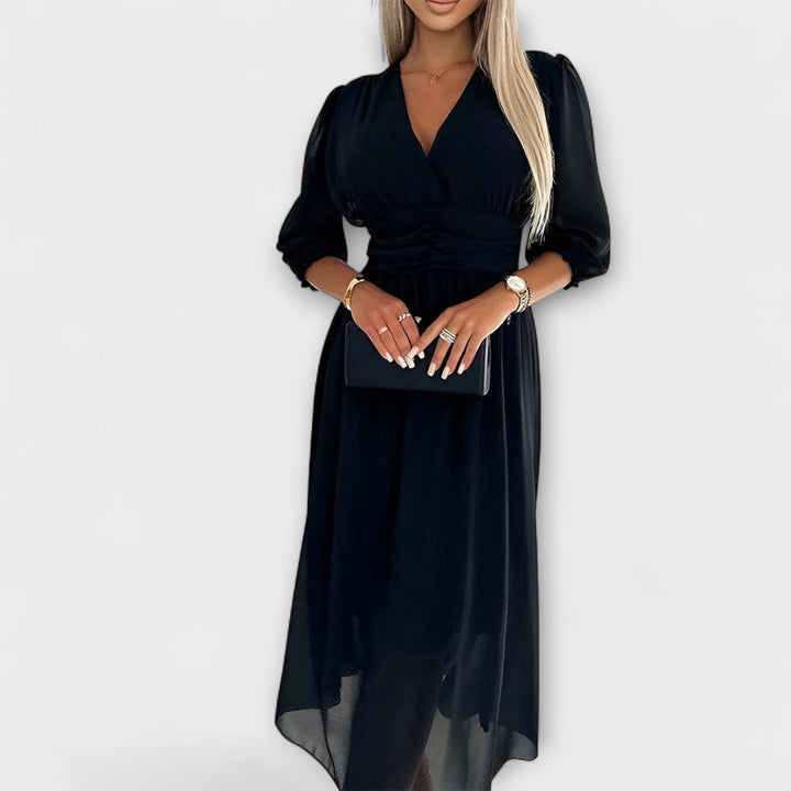 Nia - Robe Wrap Élégante