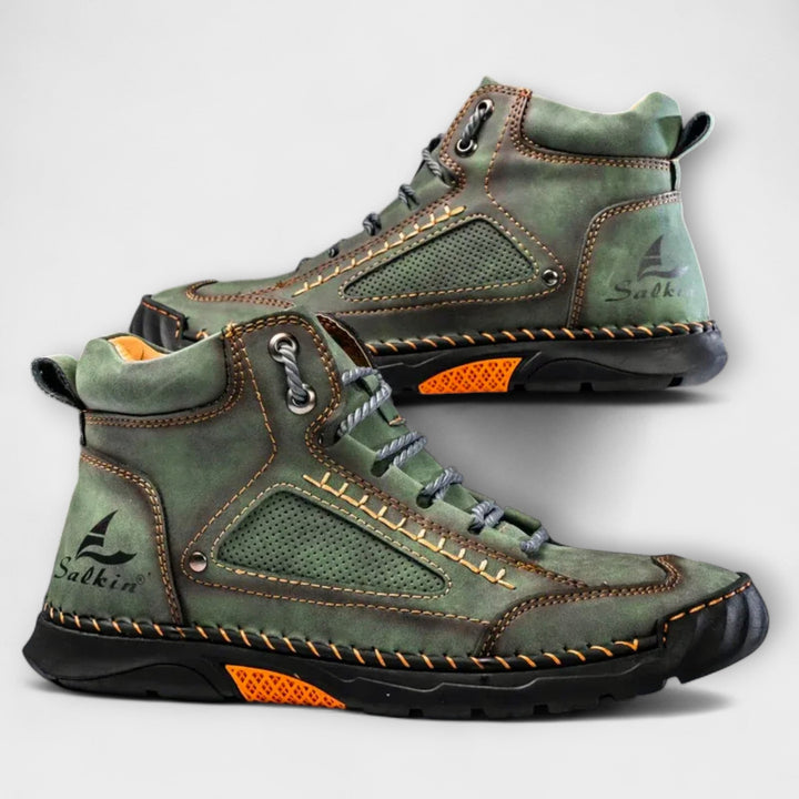 PERLA BOTTES EN CUIR HAUTES