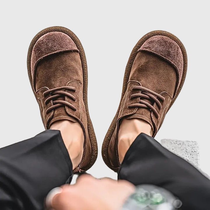 Santiago – Chaussures orthopédiques pour hommes en cuir véritable