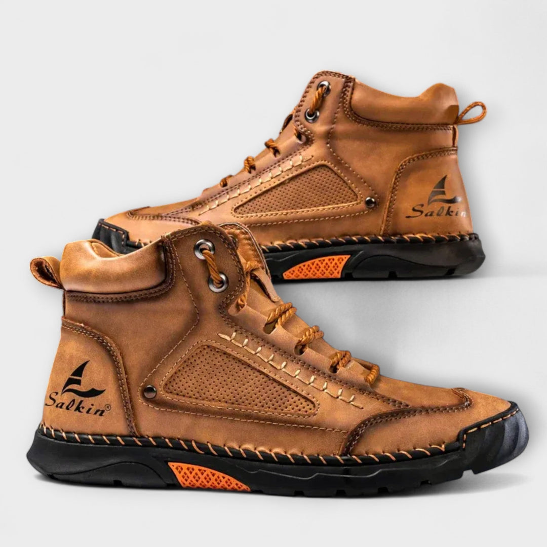 PERLA BOTTES EN CUIR HAUTES