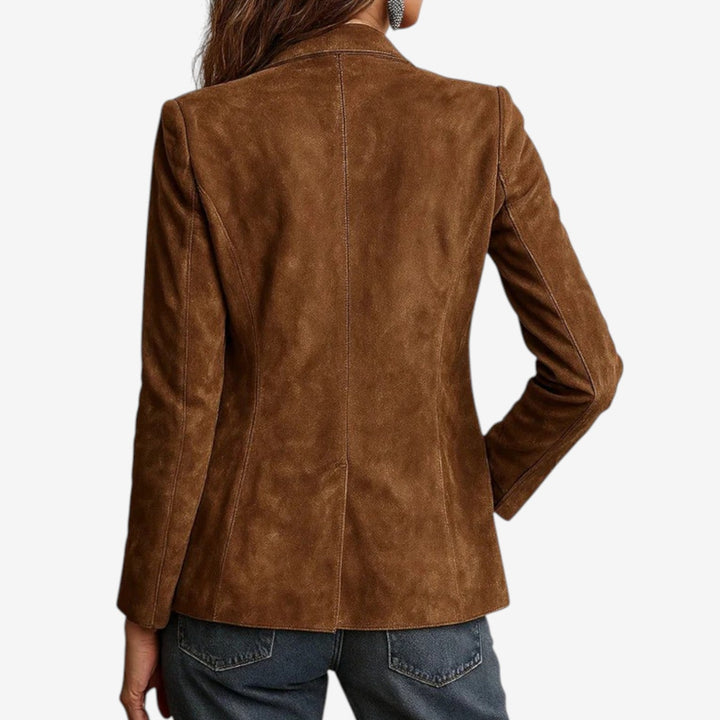 Miruna™ Veste en Suédine