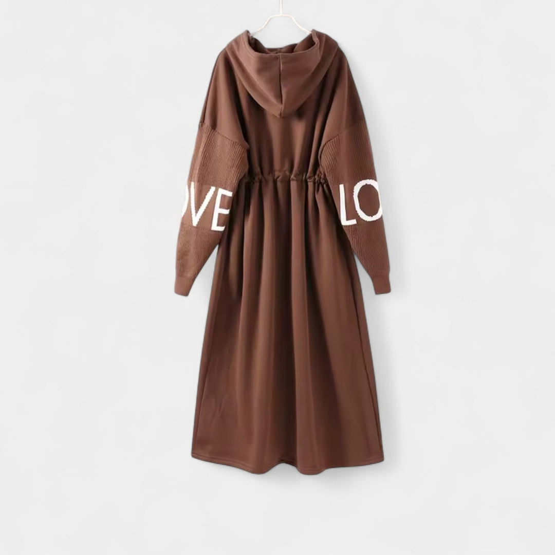 Jana – Cardigan long avec capuche