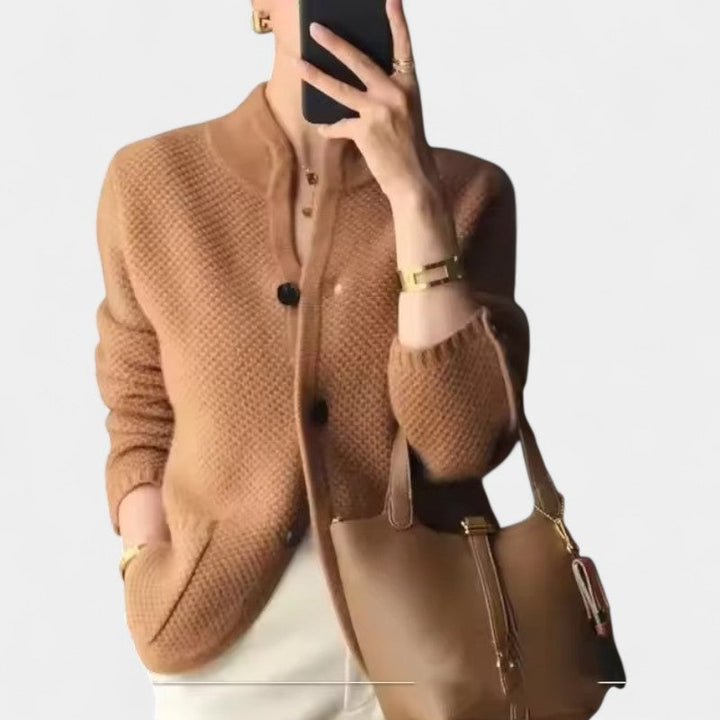 Alissa – Un cardigan élégant pour un confort luxueux