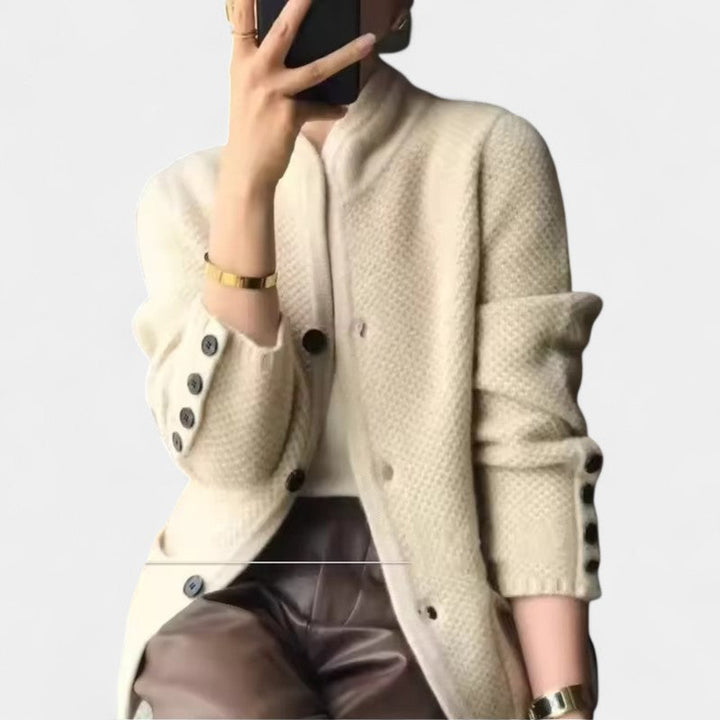 Alissa – Un cardigan élégant pour un confort luxueux
