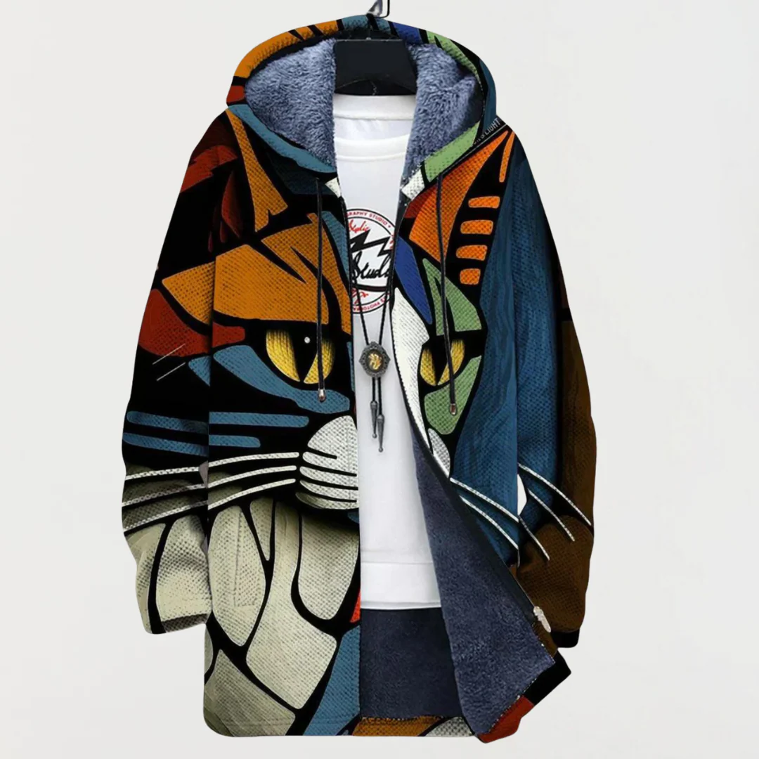 Mila – Cardigan artistique