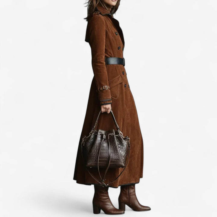 Nathaly™ Trench élégant en Suède