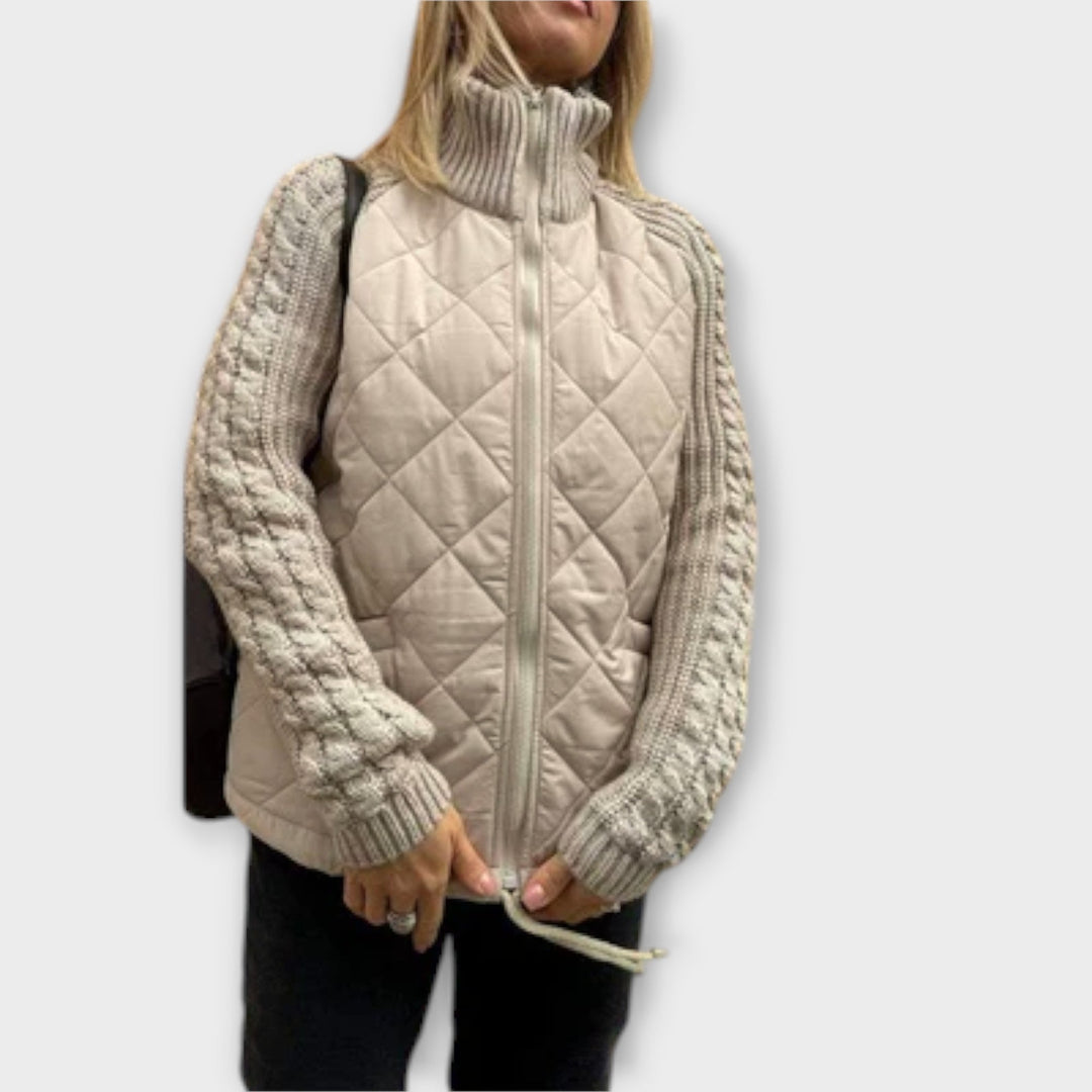 Valerie - Veste à col montant