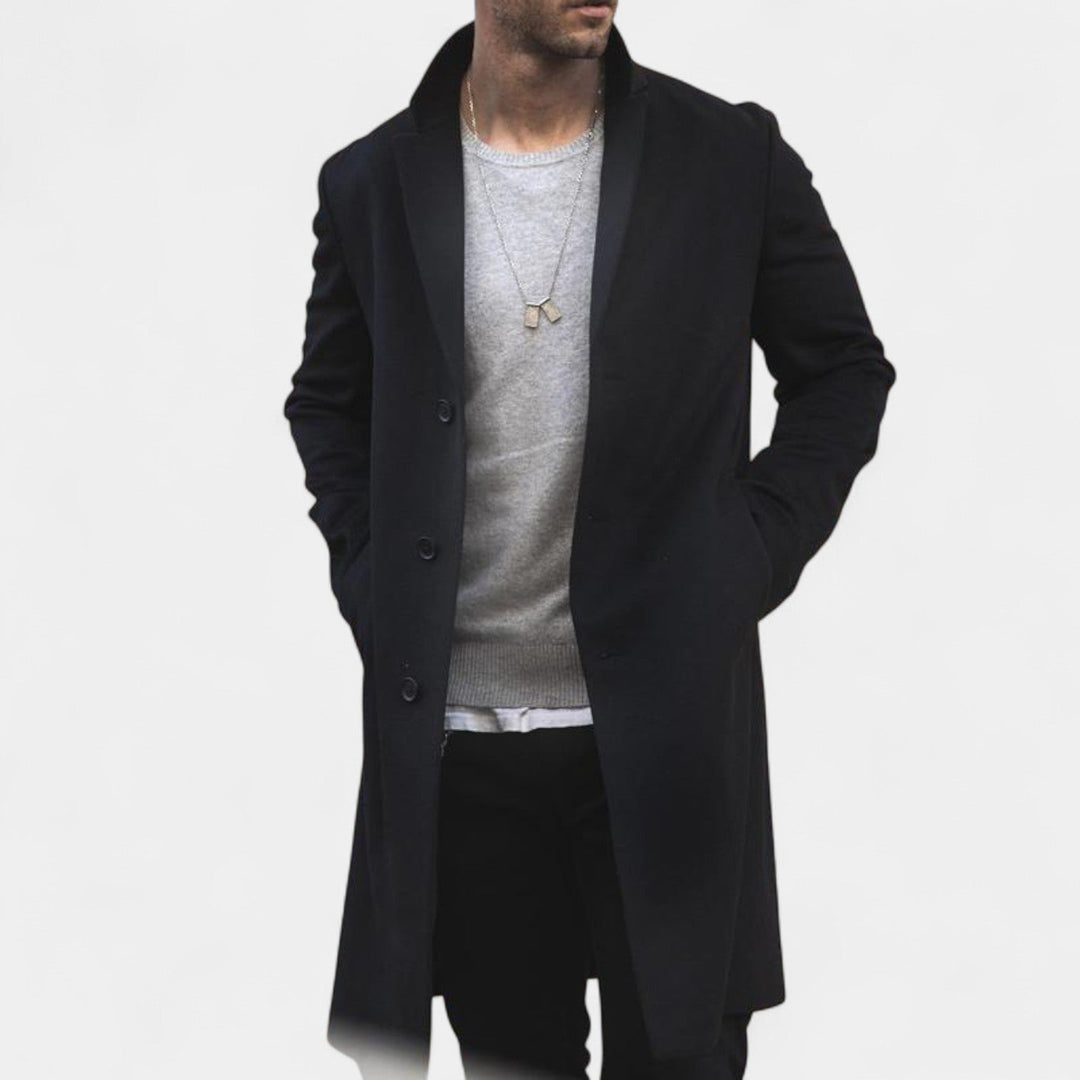 Daniel – Manteau élégant pour homme avec revers