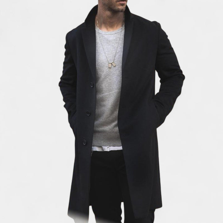 Daniel – Manteau élégant pour homme avec revers