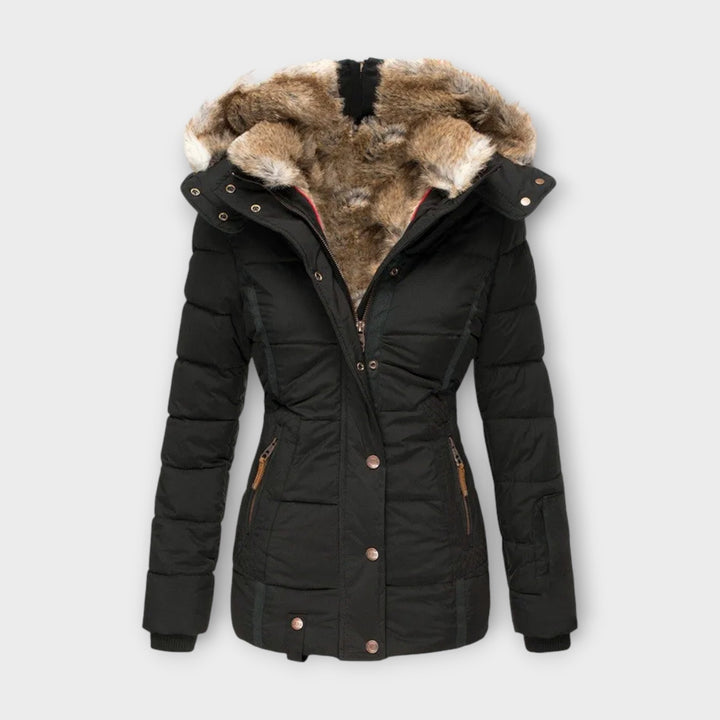 Emine – Veste chaude avec doublure en fourrure