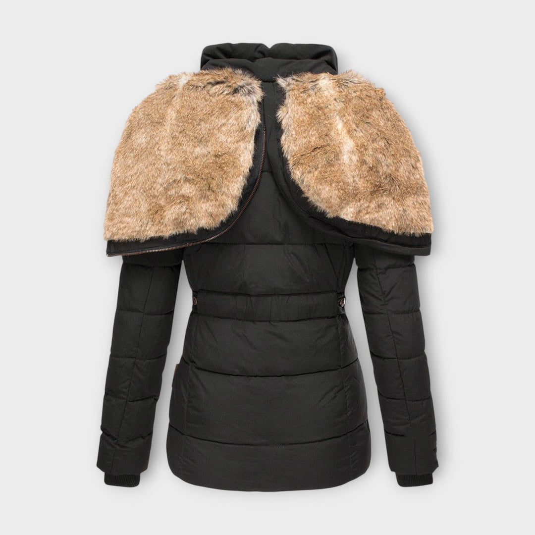 Emine – Veste chaude avec doublure en fourrure