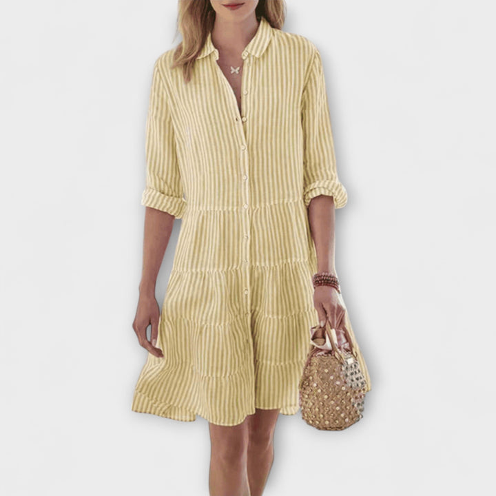 Lolita - Robe à rayures aériennes