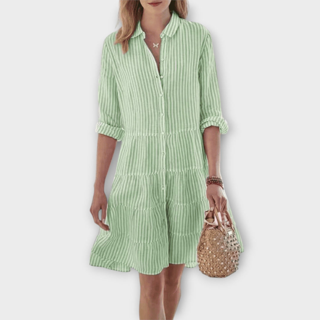 Lolita - Robe à rayures aériennes