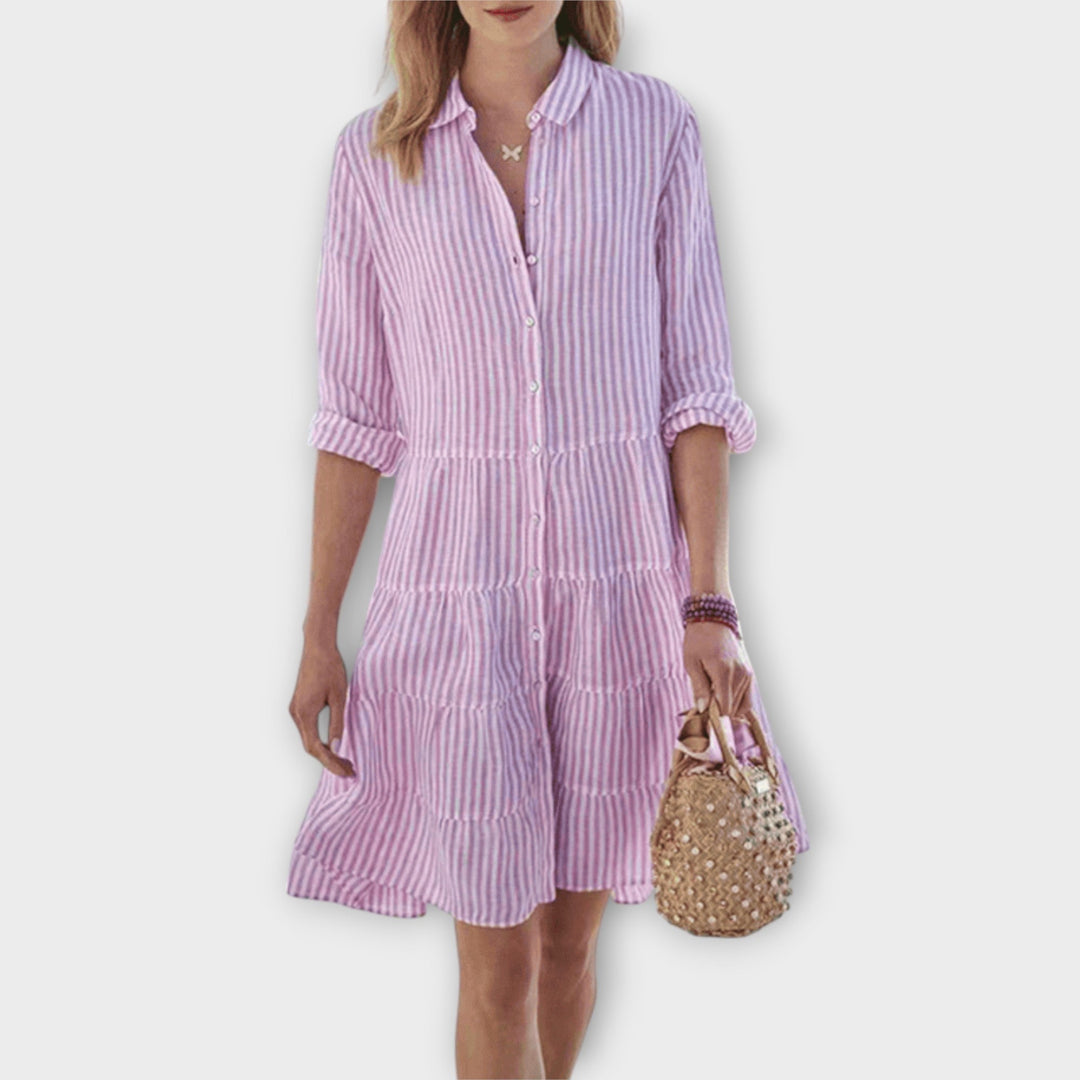 Lolita - Robe à rayures aériennes