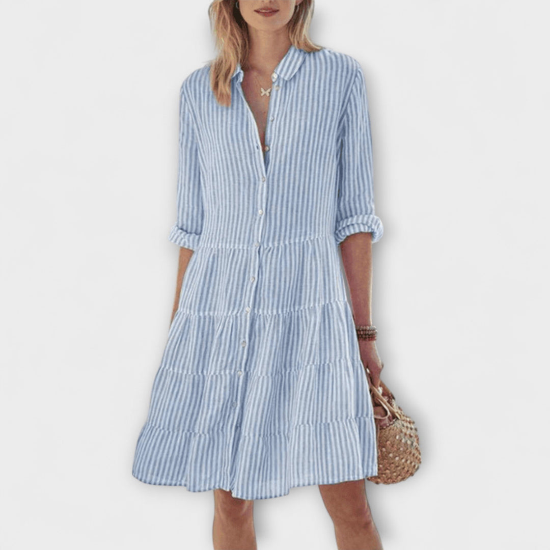 Lolita - Robe à rayures aériennes