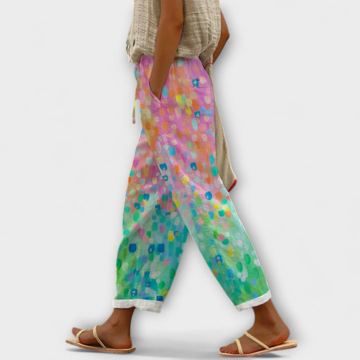 Airish - Pantalons amples imprimés audacieux