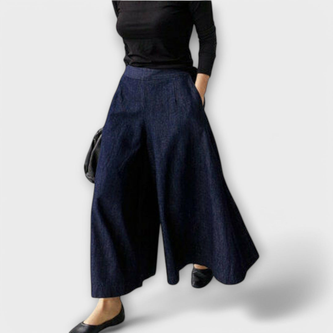 Antonia – Pantalons pour femmes à jambes larges